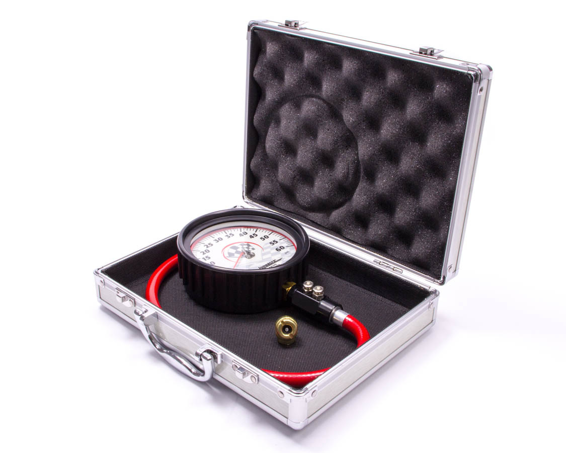 Magnum™ 3 ½" GID Tire Gauge 0-60 By ½ Lb Longacre 52-52001 - Reliable