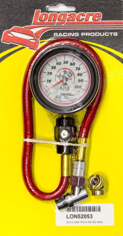 Tire Gauge 0-100PSI 2.5 in GID Deluxe - Peyton Racing LLC